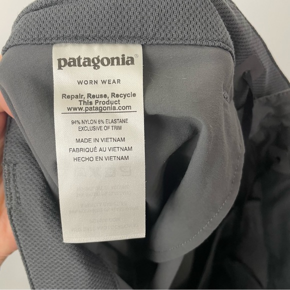 Patagonia Men’s Quandary Gray Shorts Size 38 Outdoor Hiking Athletic - Picture 7 of 8